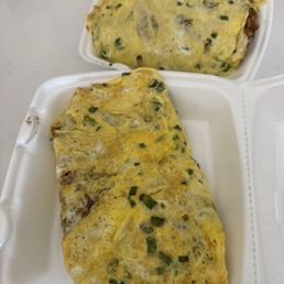 Adobo omelette Adobo omelette