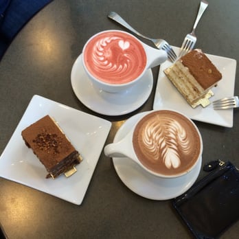 Bitter Sweet - Red velvet latte, Mocha latte, tiramisu, and hazelnut Neapolitan - Desserts Near Me - Cupertino, California Bitter Sweet - Red velvet latte, Mocha latte, tiramisu, and hazelnut Neapolitan - Desserts Near Me - Cupertino, California
