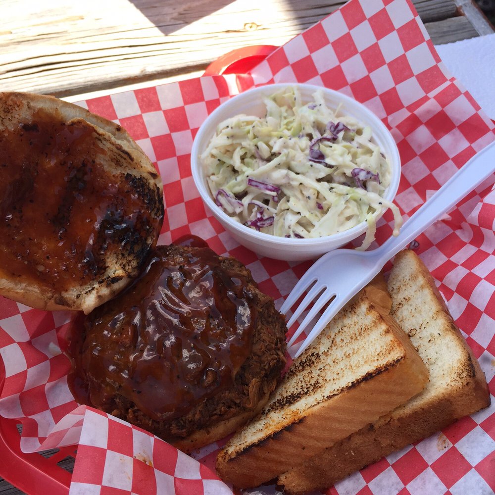 Tyler's Barbeque - Chopped brisket sandwich smothered in BBQ sauce - Barbeque Near Me - Amarillo, Texas Tyler's Barbeque - Chopped brisket sandwich smothered in BBQ sauce - Barbeque Near Me - Amarillo, Texas