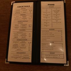 Bar Dominion - Menu