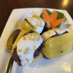 Siam Orchid Thai Cuisine - Jackfruit sticky rice special