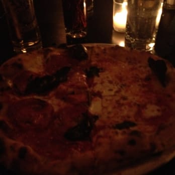 Posto - Margherita with half sopressata - Italian Near Me - Somerville, Massachusetts