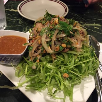 Rainier Restaurant - Ong choy beef salad (watercress) - Vietnamese Near Me - Seattle, Washington Rainier Restaurant - Ong choy beef salad (watercress) - Vietnamese Near Me - Seattle, Washington