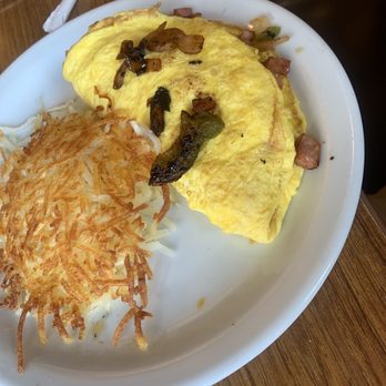 Denny's - Mile High Denver Omelette, amazing - Diners Near Me - Bakersfield, California