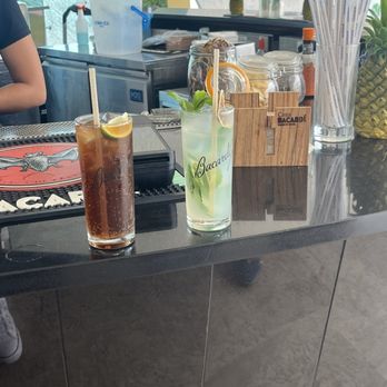 Casa Bacardi - Two of the three available complimentary cocktails - Tours Near Me - Cataño, Puerto Rico Casa Bacardi - Two of the three available complimentary cocktails - Tours Near Me - Cataño, Puerto Rico