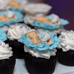 The Boulevard - Baby Boy Party Cupcakes