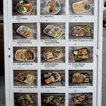 Julie's Kitchen - a menu for a restaurant - Salad Near Me - San Francisco, California Julie's Kitchen - a menu for a restaurant - Salad Near Me - San Francisco, California