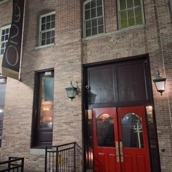 The 1920 Restaurant - This is the main entrance to the 1920. Just look for the red doors!