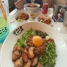 Mazesoba, lemonade,karage,takoyaki Mazesoba, lemonade,karage,takoyaki