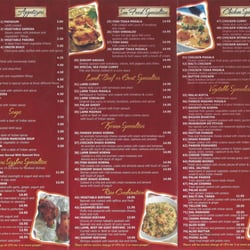 Passage to India - Menu Page 1
