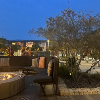 Coastal Cantina - Beautiful fire pit, perfect for drinks and dessert - Lounges Near Me - Del Mar, California