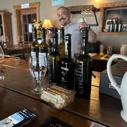 Coelho Winery - Luke & wine!