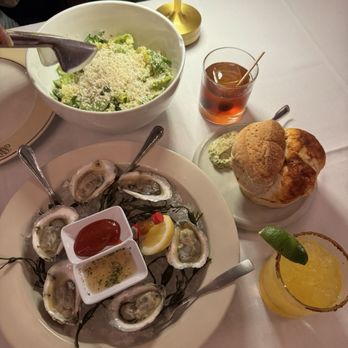 Palace Arms - Oysters and Caesar Salad - New American Near Me - Denver, Colorado