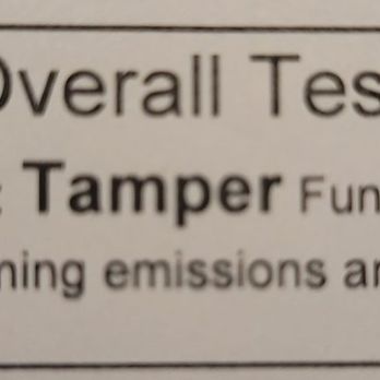 Smog Test Only - Tamper or Sabatoged? - Smog Check Stations Near Me - San Diego, California Smog Test Only - Tamper or Sabatoged? - Smog Check Stations Near Me - San Diego, California