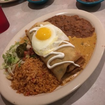 Chuy's - Chuychanga! With egg - Tex-Mex Near Me - Jacksonville, Florida