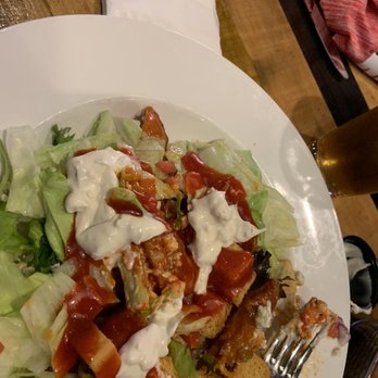 Hudson Tap - My half of the salad and still plenty of food - American Near Me - Hudson, Wisconsin