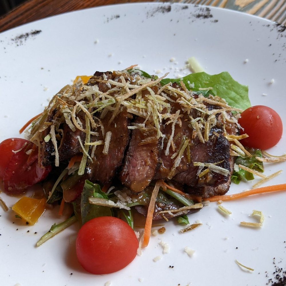 KUU Restaurant - Seared waygu beef salad - Japanese Near Me - Houston, Texas KUU Restaurant - Seared waygu beef salad - Japanese Near Me - Houston, Texas