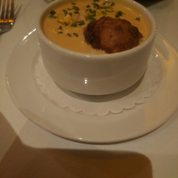 Ocean Prime - Lobster bisque. Delicious but beware it is a little on the spicy side. - Seafood Near Me - Orlando, Florida Ocean Prime - Lobster bisque. Delicious but beware it is a little on the spicy side. - Seafood Near Me - Orlando, Florida