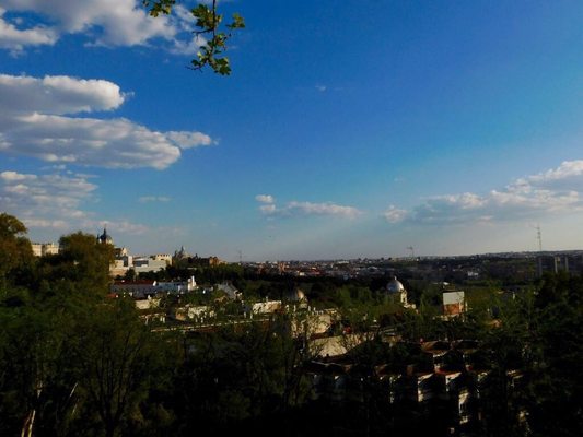 Photo of Parque del Oeste - Madrid, M, ES. The view