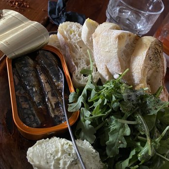 Sailor Oyster Bar - Sardines in a tin. So good! - Seafood Near Me - Annapolis, Maryland