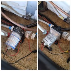 Rv Creed - Water pump replacement ready for dry camping!