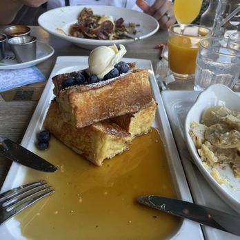 Great Maple - French Toast Logs ; Sour Cream & Onion Scalloped Potatoes; Mimosa - New American Near Me - Newport Beach, California Great Maple - French Toast Logs ; Sour Cream & Onion Scalloped Potatoes; Mimosa - New American Near Me - Newport Beach, California
