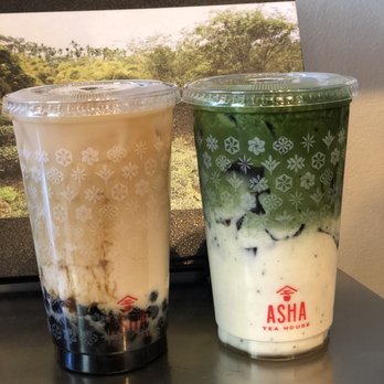 Asha Tea House - Hochicha milk tea and Matcha Latte - Tea Rooms Near Me - Berkeley, California