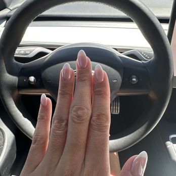 Orange Nail Bar - French tips with chrome by Camy - Nail Salons Near Me - Sunnyvale, California Orange Nail Bar - French tips with chrome by Camy - Nail Salons Near Me - Sunnyvale, California