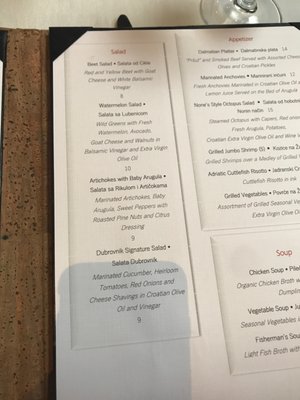 Menu photo 7 Dubrovnik Restaurant New Rochelle, NY Menu photo 7 Dubrovnik Restaurant New Rochelle, NY
