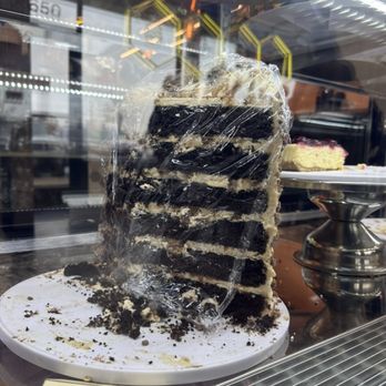 Beeliner Diner - Reeses Tower Cake. I only wanted to take a pic of this cause WOW - Breakfast & Brunch Near Me - Alexandria, Virginia Beeliner Diner - Reeses Tower Cake. I only wanted to take a pic of this cause WOW - Breakfast & Brunch Near Me - Alexandria, Virginia