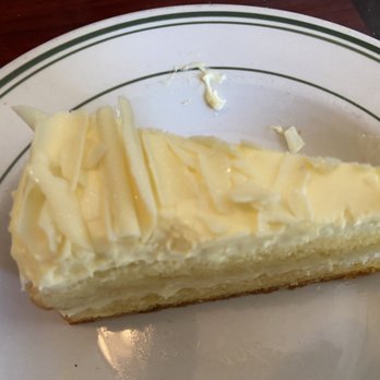 Fratelli's Italian Grille - In house made Lemon marscapone cake with white chocolate  So friggin delicious - Italian Near Me - Baton Rouge, Louisiana