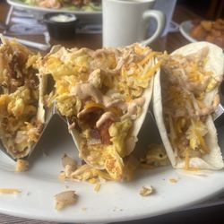 Nellie Rose - The Train Station - Egg scramble soft tacos