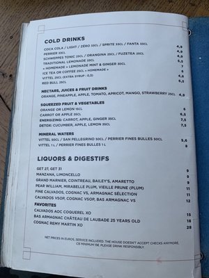 Menu photo 5 Café Blanc Paris, 75