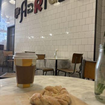 Fabrique Artisan Bakery - Fabrique interior & my order - Bakeries Near Me - New York, New York