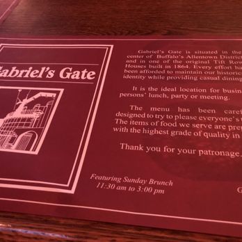 Gabriel's Gate - American Near Me - Buffalo, New York