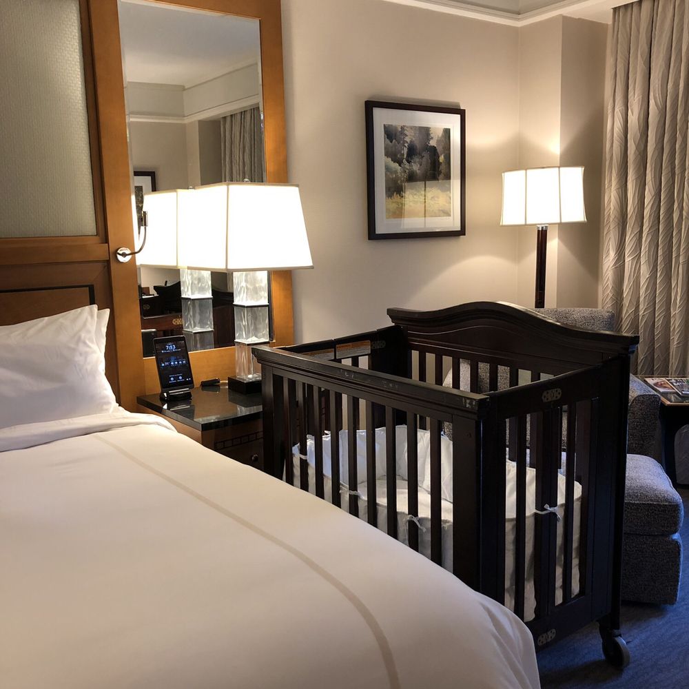 The Umstead Hotel - Crib added to our king room to accommodate our baby. A bag with wipes, baby shampoo, and baby lotion was also included. :-) - Hotels Near Me - Cary, North Carolina The Umstead Hotel - Crib added to our king room to accommodate our baby. A bag with wipes, baby shampoo, and baby lotion was also included. :-) - Hotels Near Me - Cary, North Carolina