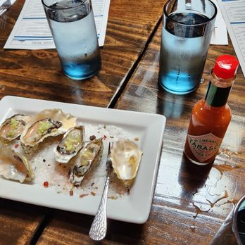 Ketch Harbor Pub - Local oysters to start - Seafood Near Me - Half Moon Bay, California