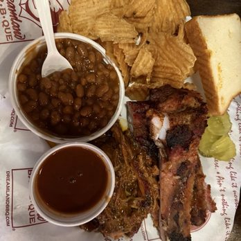 Dreamland BBQ - Rib plate - Barbeque Near Me - Montgomery, Alabama Dreamland BBQ - Rib plate - Barbeque Near Me - Montgomery, Alabama
