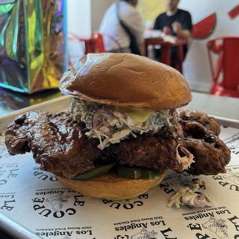 Le Coupe - Fried Chicken Sandwich - Southern Near Me - Los Angeles, California