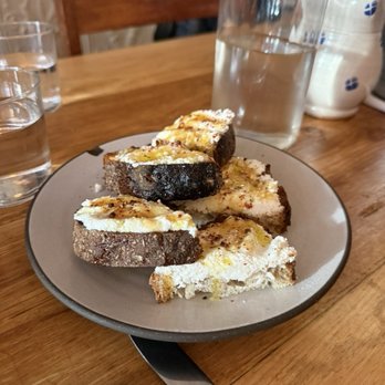 Corto - Ricotta and Honey Toast - Italian Near Me - Jersey City, New Jersey