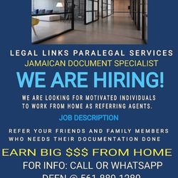 Legal Links Paralegal Services - Help Wanted