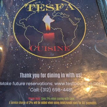 Tesfa Ethiopian Cuisine - Ethiopian Near Me - Chicago, Illinois