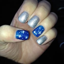 Vj Nails N Spa - My first shellac nails :)
