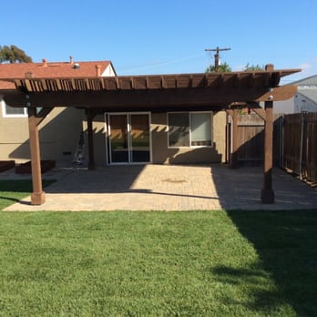 San Diego Landscape Solutions - New paver patio, custom pergola - Landscaping Near Me - Coronado, California