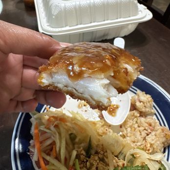 Papaya Thai - #50. Crispy Catfish with Garlic Sauce - Thai Near Me - Newark, California