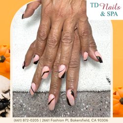 TD Nails & Spa - New nails done, ready for all the Halloween festivities and fun!