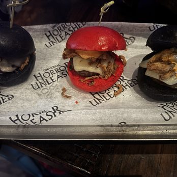 Universal Horror Unleashed - Brisket sliders - Haunted Houses Near Me - Las Vegas, Nevada Universal Horror Unleashed - Brisket sliders - Haunted Houses Near Me - Las Vegas, Nevada