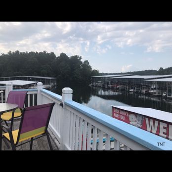 Buzzard Rock Cafe - a view of the water from the deck - Seafood Near Me - Kuttawa, Kentucky Buzzard Rock Cafe - a view of the water from the deck - Seafood Near Me - Kuttawa, Kentucky