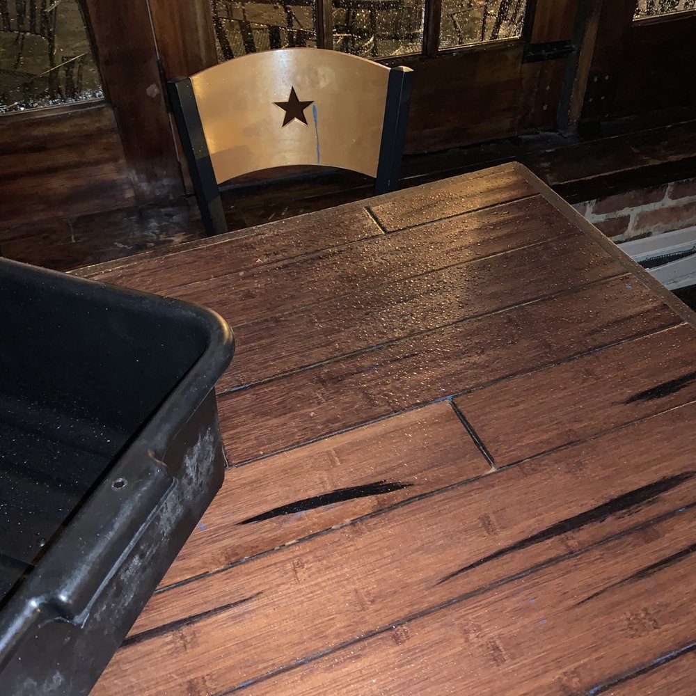 Shaw's Tavern - The bar manager brought large trays to collect the leaking roof water on four tables. - Gastropubs Near Me - Washington, DC, District of Columbia Shaw's Tavern - The bar manager brought large trays to collect the leaking roof water on four tables. - Gastropubs Near Me - Washington, DC, District of Columbia