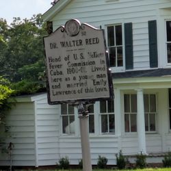 Dr Walter Reed - Dr. Walter Reed Historical Marker, Murfreesboro